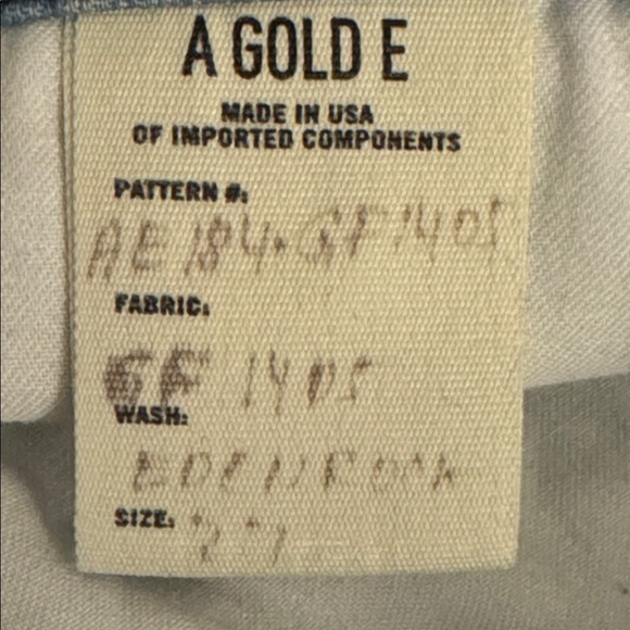 AGOLDE Light Blue Distressed Wide Leg Jeans Mid Rise Sz 27 Joyce Designer Denim - Picture 8 of 9